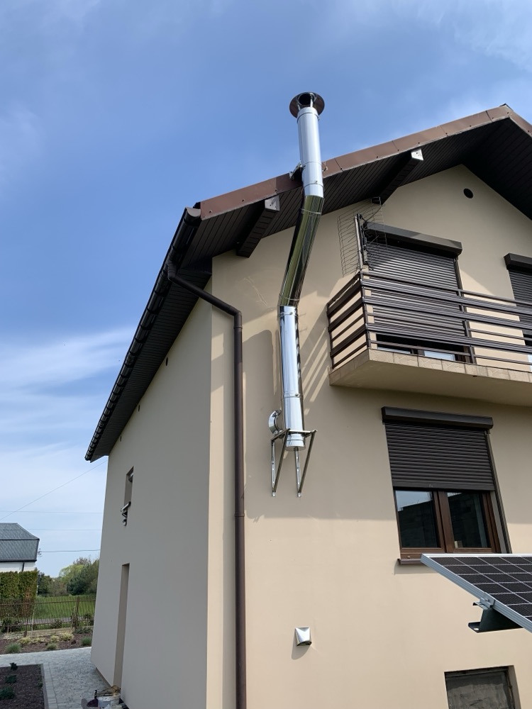 Komin stalowy — realizacja 5